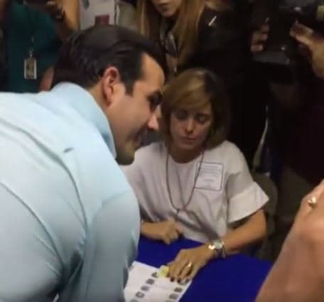 Asi han votado los candidatos políticos