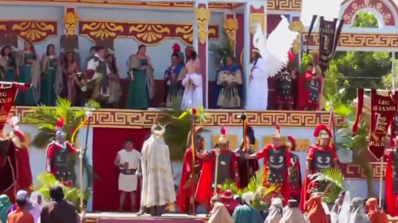 Semana Santa 2026: Así se vive la legendaria representación de la Pasión de Cristo en México