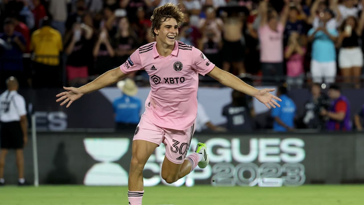 Benjamín Cremaschi: el 'escudero' de Leo Messi que se disputan EE.UU. y Argentina