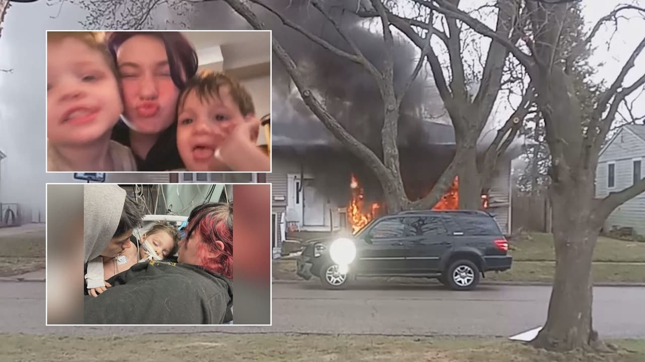 "No pude despedirme de ellos": madre pierde tres hijos durante incendio en su hogar