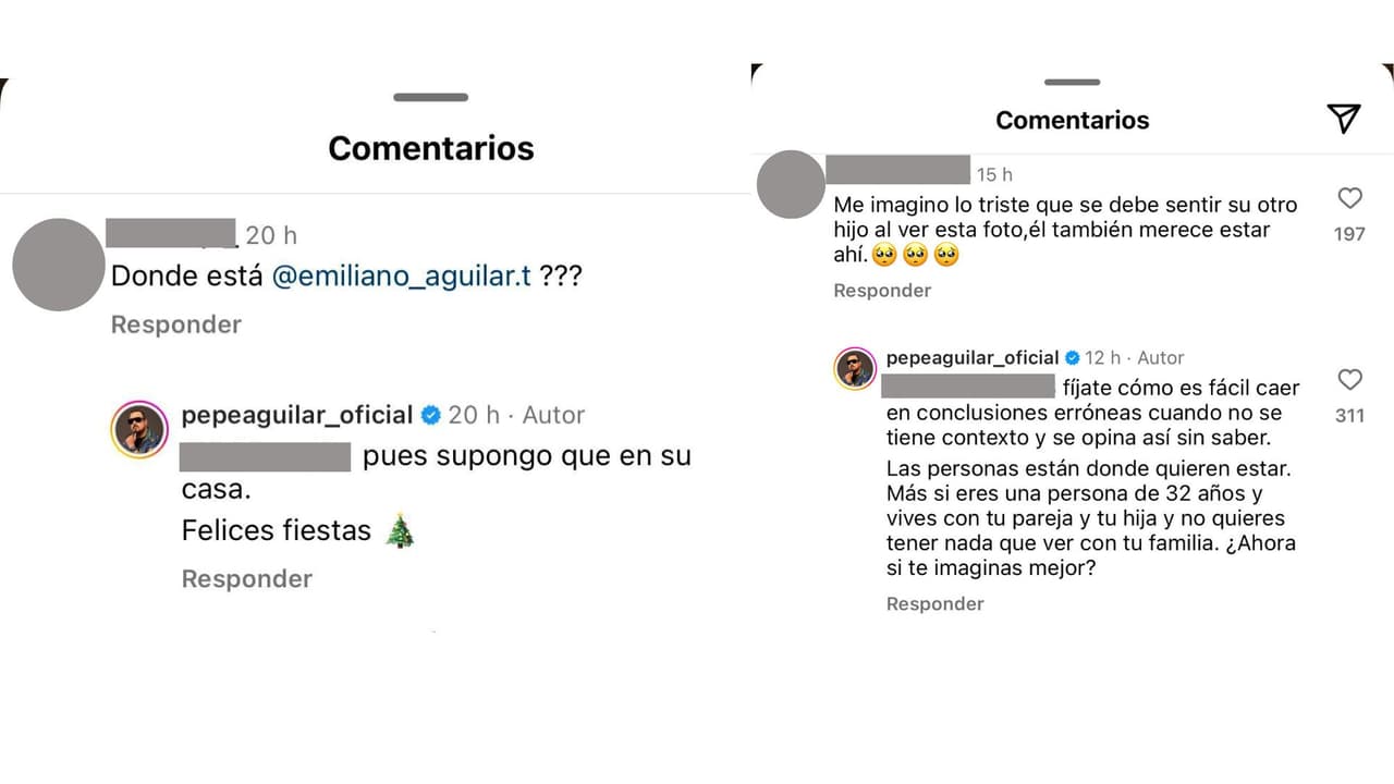 Pepe Aguilar explicó qué ocurre con Emiliano Aguilar.