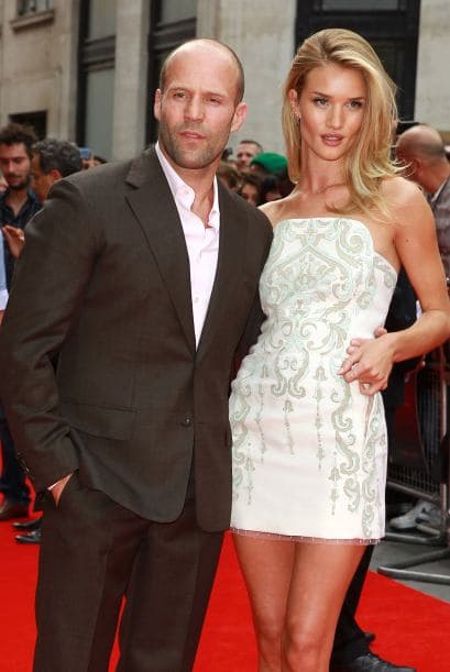Jason Statham y Rosie Huntington-Whiteley se llevan nada menos que 20 años de diferencia, ¿qué tal?