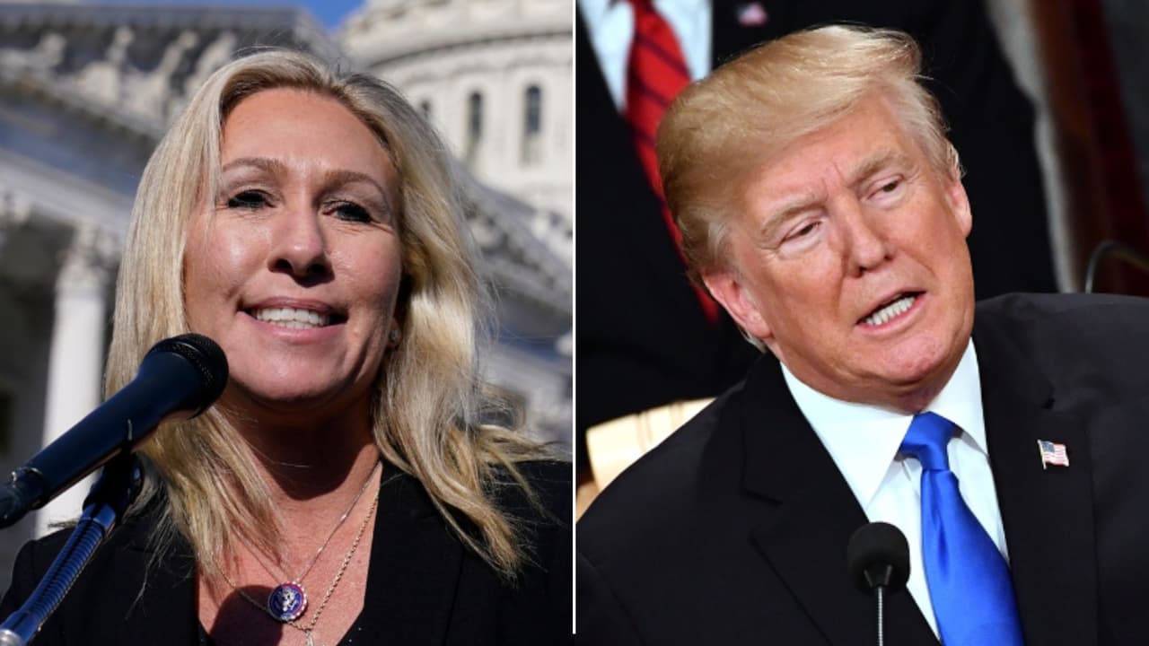 La republicana Marjorie Taylor Greene vuelve a criticar a Trump: las noticias del día