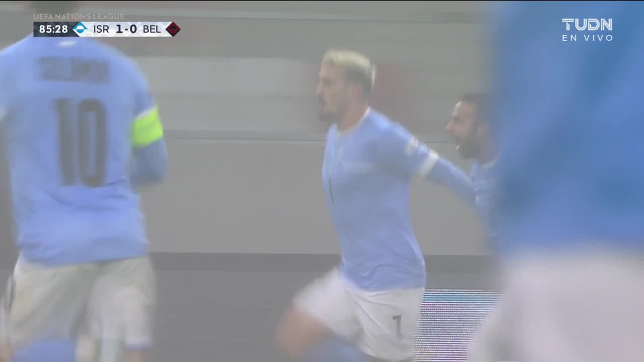 Israel logra triunfo histórico ante Bélgica, pero desciende en Nations League