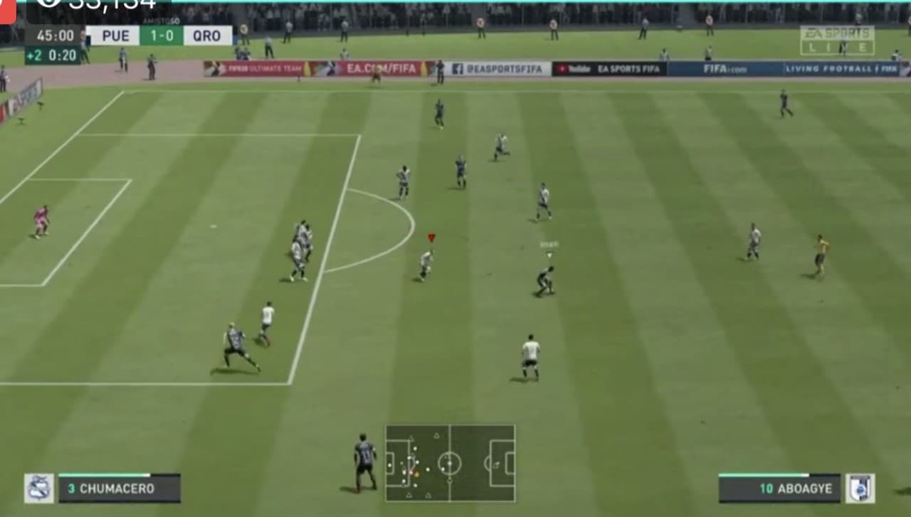 Jimmy Gómez le pone fin a la racha ganadora del Puebla de Santiago Ormeño.