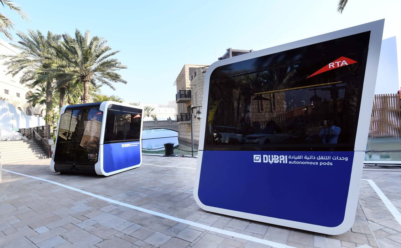 Dubai lanza una prueba de un sistema de transporte público sin conductores