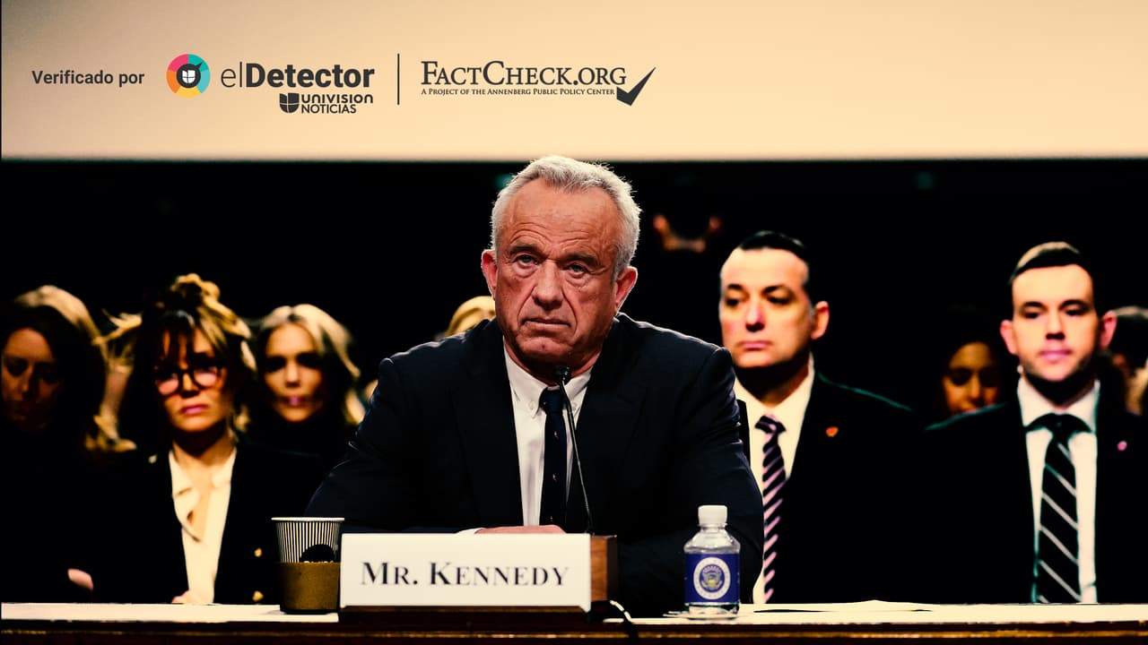 Obesidad infantil, enfermedades crónicas y más desinformación sobre vacunas: FactCheck.org verifica afirmaciones sobre salud hechas por RFK Jr durante sus audiencias de confirmación