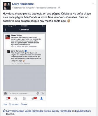 Incluso se vale de el doble sentido para 'no ofender', según él, a sus seguidores.