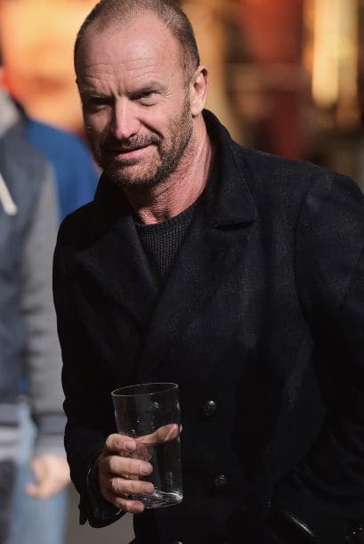 Sting siempre se ha caracterizado por su seriedad.