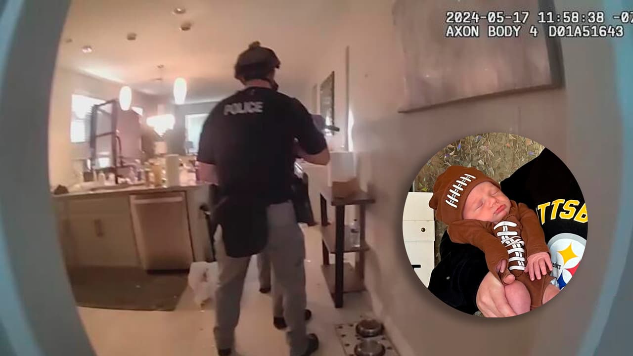 Minutos de angustia: Captan cómo rescataron a bebé de 6 meses baleado por su padre