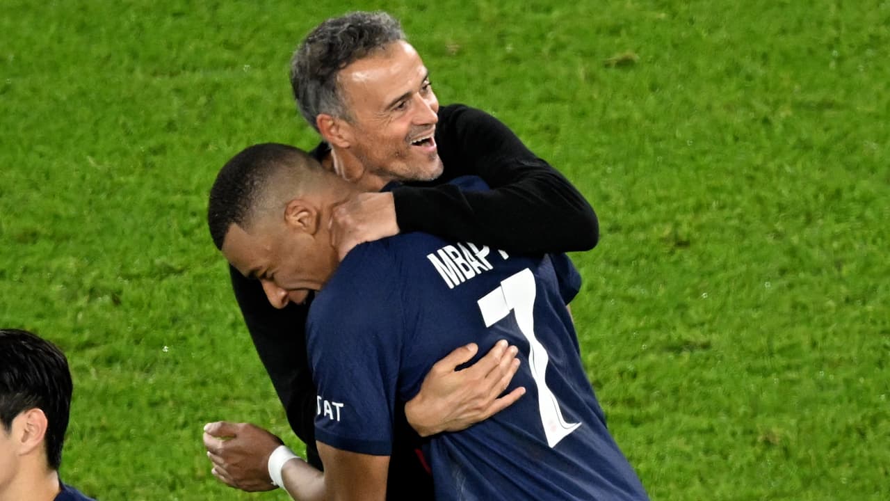 Luis Enrique se sincera: "Tenemos que acostumbrarnos a jugar sin Mbappé"