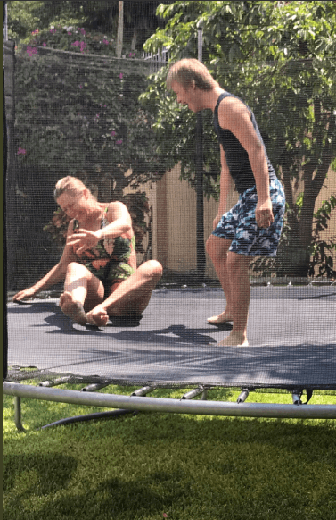 Las cuatro imágenes hablan de la simpática relación que Lety lleva con sus hijos y, por supuesto, del divertido momento que pasaron.