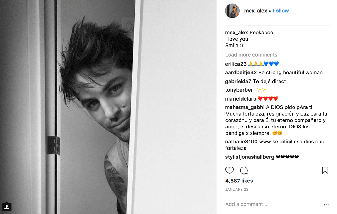 López, de 33 años, 
<b>había recientemente completado su debut protagónico en cine</b> con un tercer crédito, después de 
<b>Miguel Rodarte</b> y 
<b>Cecilia Suárez</b> en la cinta ' 
<b>Macho</b>', dirigida por 
<b>Antonio Serrano</b>(' 
<b>Sexo Pudor y Lágrimas</b>') y había descollado como presentador en diversos programas de entretenimiento y 'fashion' en televisión de paga en México.