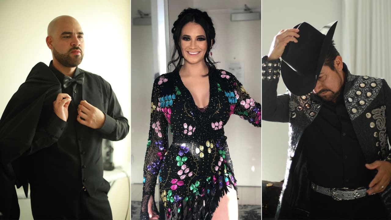 <b>El Bueno, La Mala y El Feo</b> se pusieron guapos para ser parte de la gran noche de
<b>Premio Lo Nuestro</b>.