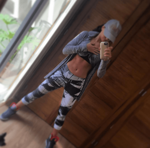 Es súper fan del gimnasio.