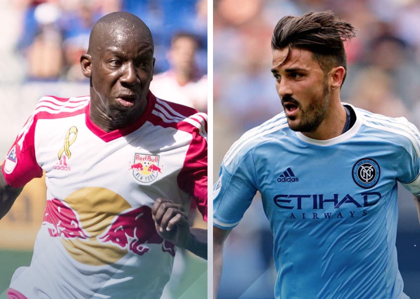 ¿Quién será el goleador de la MLS? David Villa y Bradley Wright-Phillips tienen dos semanas para definirlo