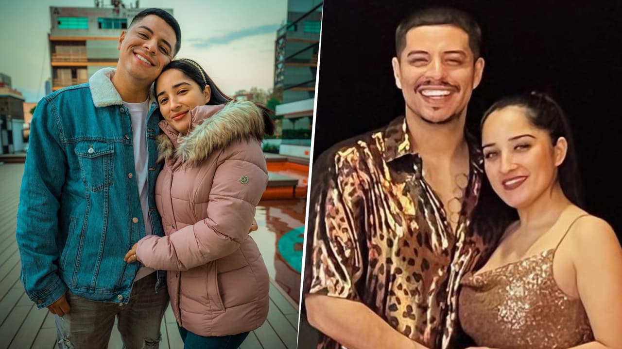 Entre rosas y fuegos artificiales: Eduin Caz y su esposa celebraron así 7 años de casados