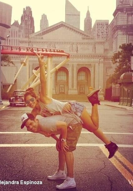 En Universal Studios, Alejandra y Aníbal hicieron travesuras por doquier. ¡Son una extraordinaria pareja!