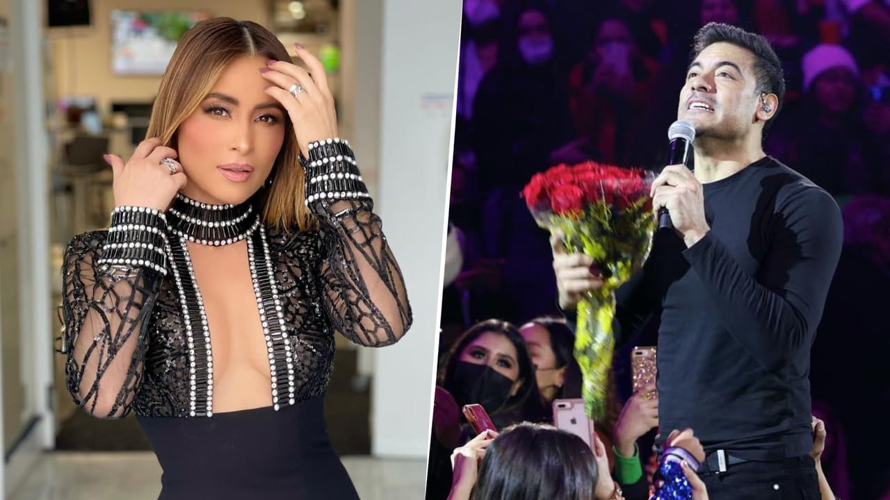 Cynthia Rodríguez le cantó a Carlos Rivera y él le respondió de la forma más romántica