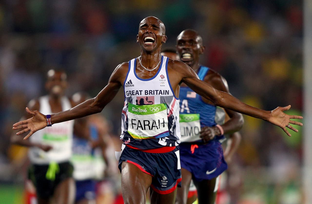 El estilo que Mo Farah ha desarrollado le permite correr más rápidamente, con menos esfuerzo