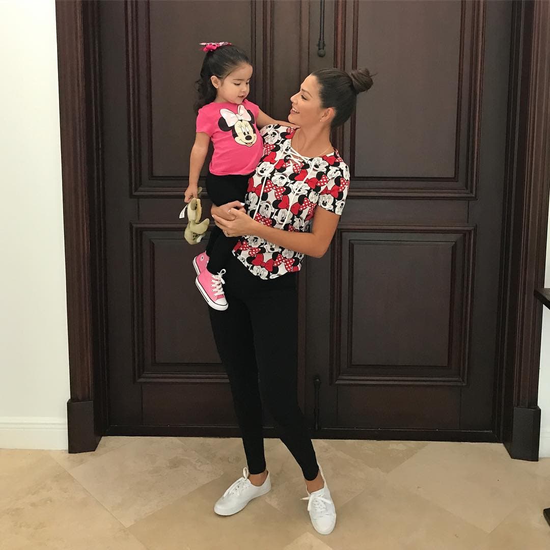 Ana Patricia y su hija se han convertido en amigas, ambas comparten múltiples aficiones entre ellas su gusto por el increíble mundo de The Walt Disney Company.