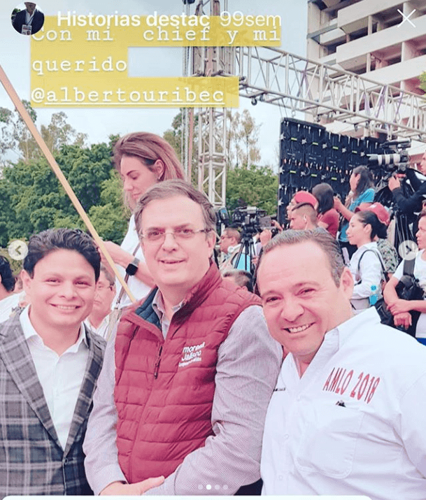 "Hoy está materializado, ya un ministerio público determinó medidas de protección que prohiben me acerque a mi hijo, y fueron ratificadas por un juez familiar", escribió en Instagram la tarde de este jueves 28 de mayo, acompañada de imágenes donde su ex aparece con altos funcionarios de México, como Marcelo Ebrard (de rojo).