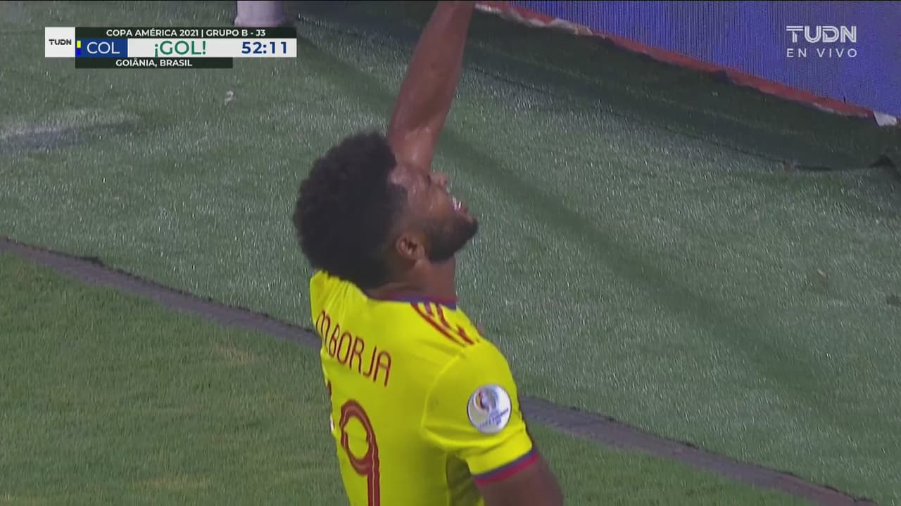 ¡Gol de Borja! ¡Gol de Colombia! Miguel empata 1-1 sobre Perú