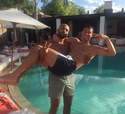 Cristiano Ronaldo y Badr Hari 'llegan al altar'