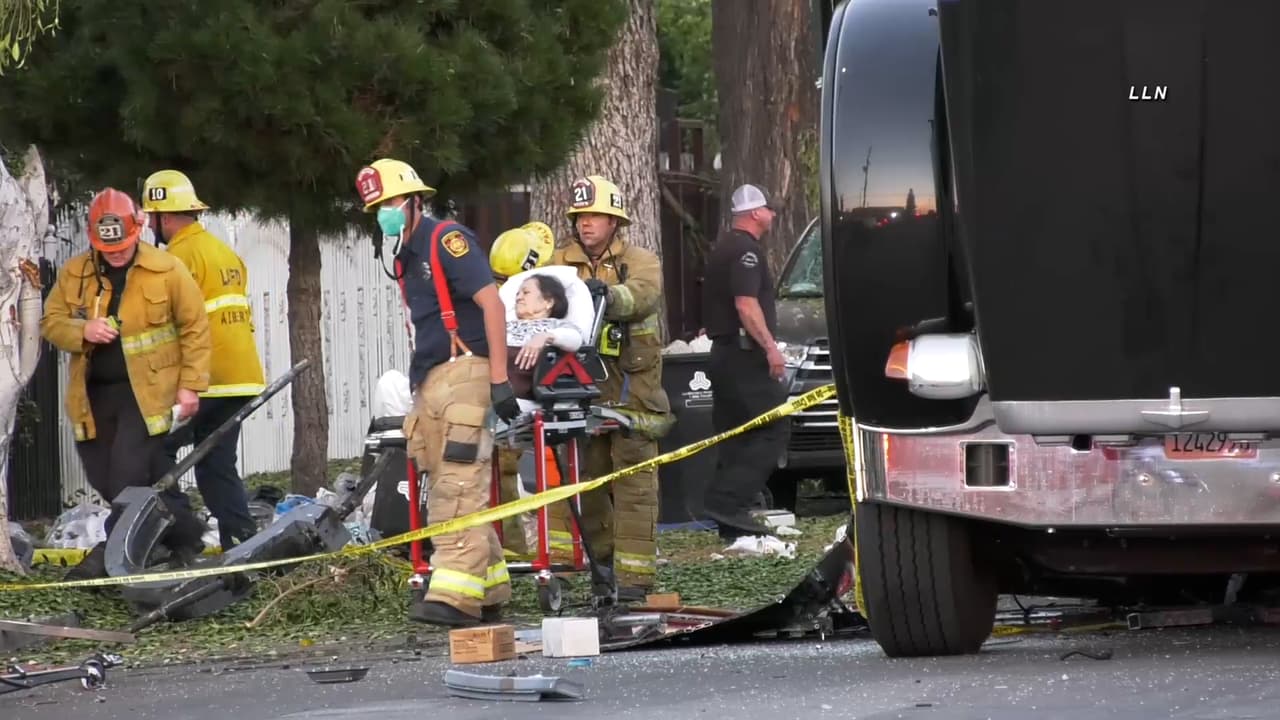 "Todavía estoy nerviosa": Residentes describen lo que vivieron durante explosión de camión en Los Ángeles