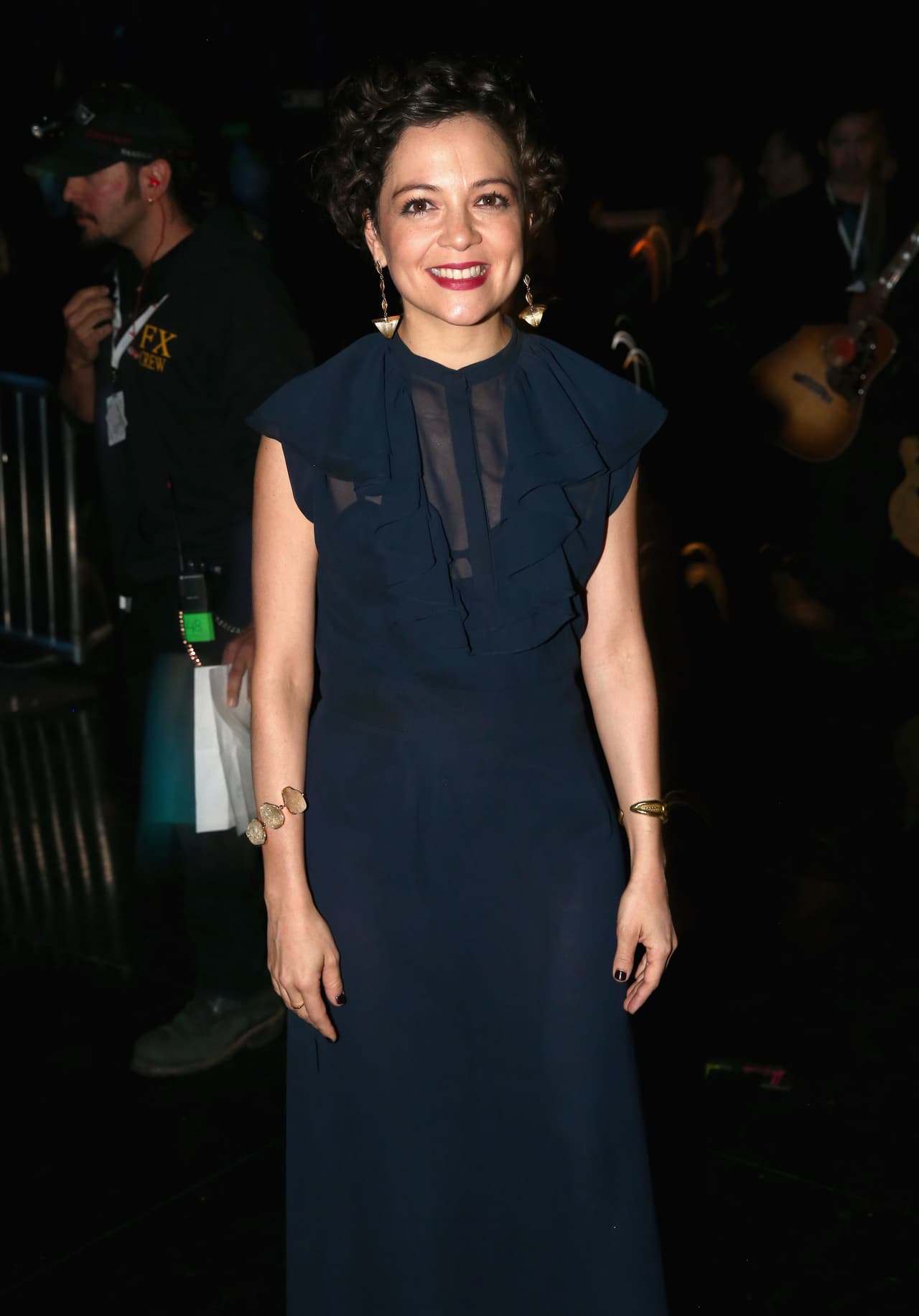 Una melena corta que, en el 2015, la lució con ondas.