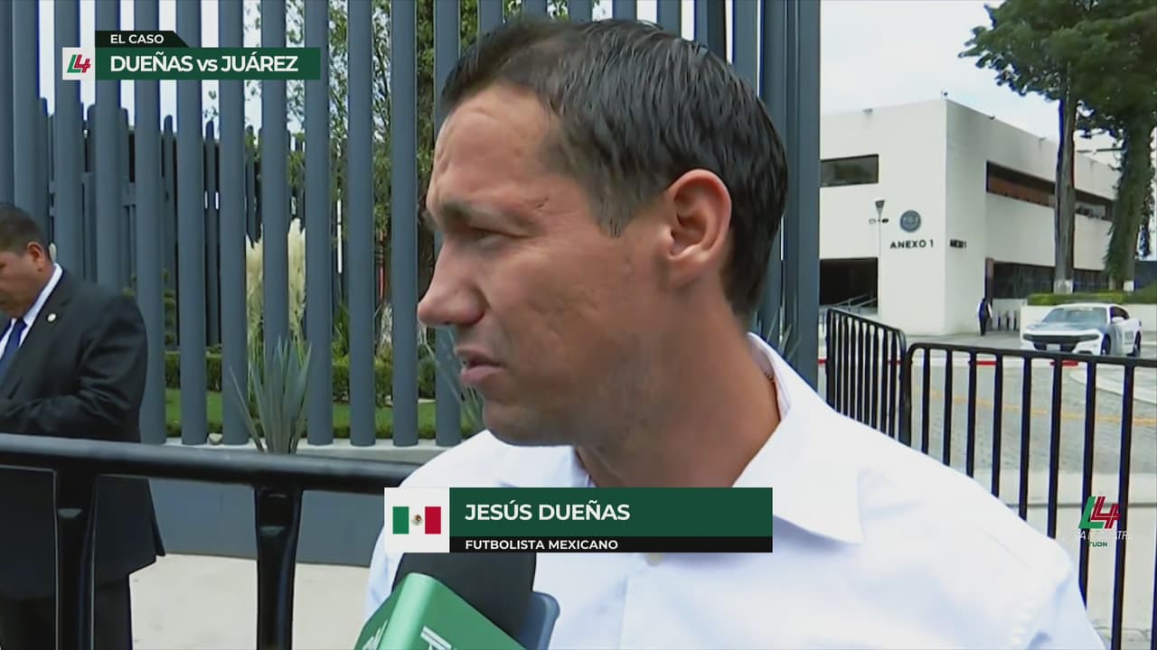 Jesús Dueñas ratifica denuncia en contra de FC Juárez