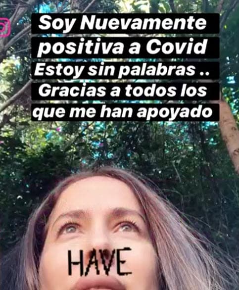 Han pasado 5 días desde que 
<b><a href="https://www.univision.com/temas/danna-garcia" target="_blank">Danna García</a></b> informó que dio positivo de coronavirus 
<b><a href="https://www.univision.com/famosos/para-danna-garcia-la-tercera-no-fue-la-vencida-informa-que-volvio-a-dar-positivo-a-covid-19-video" target="_blank">por tercera ocasión. </a></b>
<br>