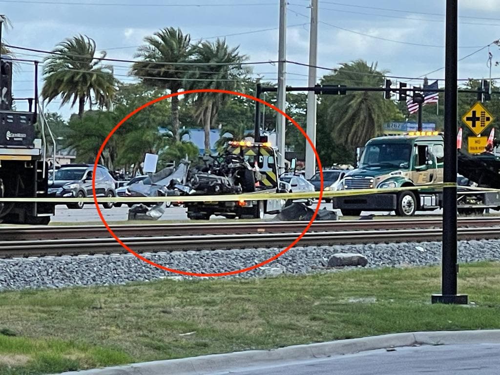 “No alcanza el tiempo”: muere otro conductor al chocar con el tren Brightline en Pompano Beach