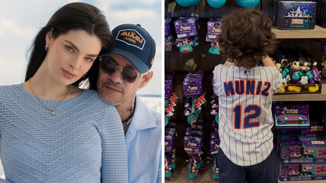 ¡Hijo de Marc Anthony está enorme!: Así corrió a los brazos de Nadia Ferreira