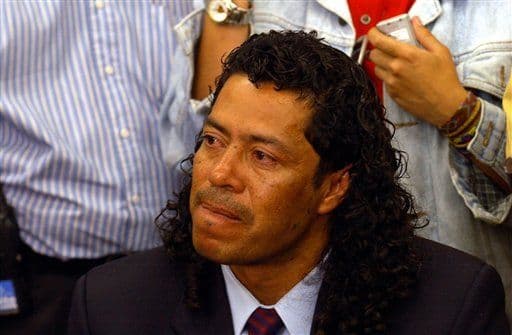 René Higuita purgó una condena de seis meses en junio de 1993 en la penitenciaría de Bogotá por actuar de mediador en un secuestro.
