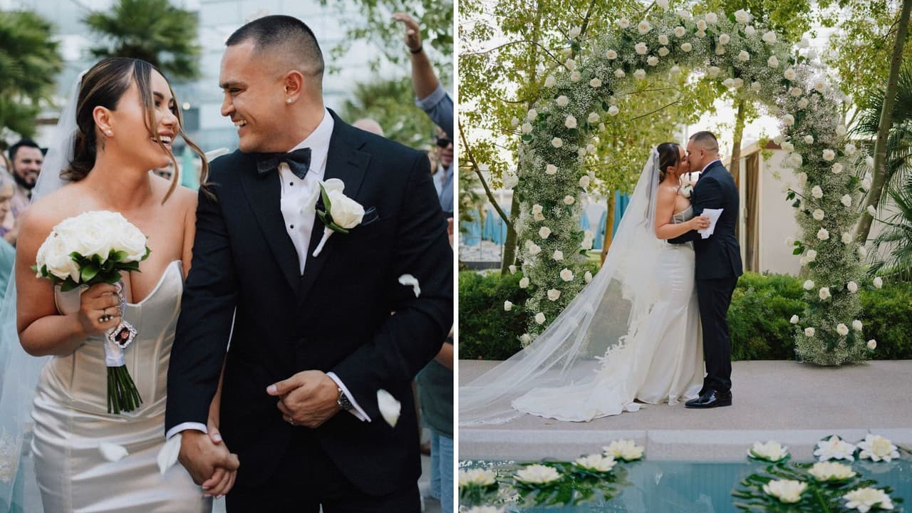 Chiquis confirma que se casó por segunda vez con románticas fotos de su boda con Emilio Sánchez