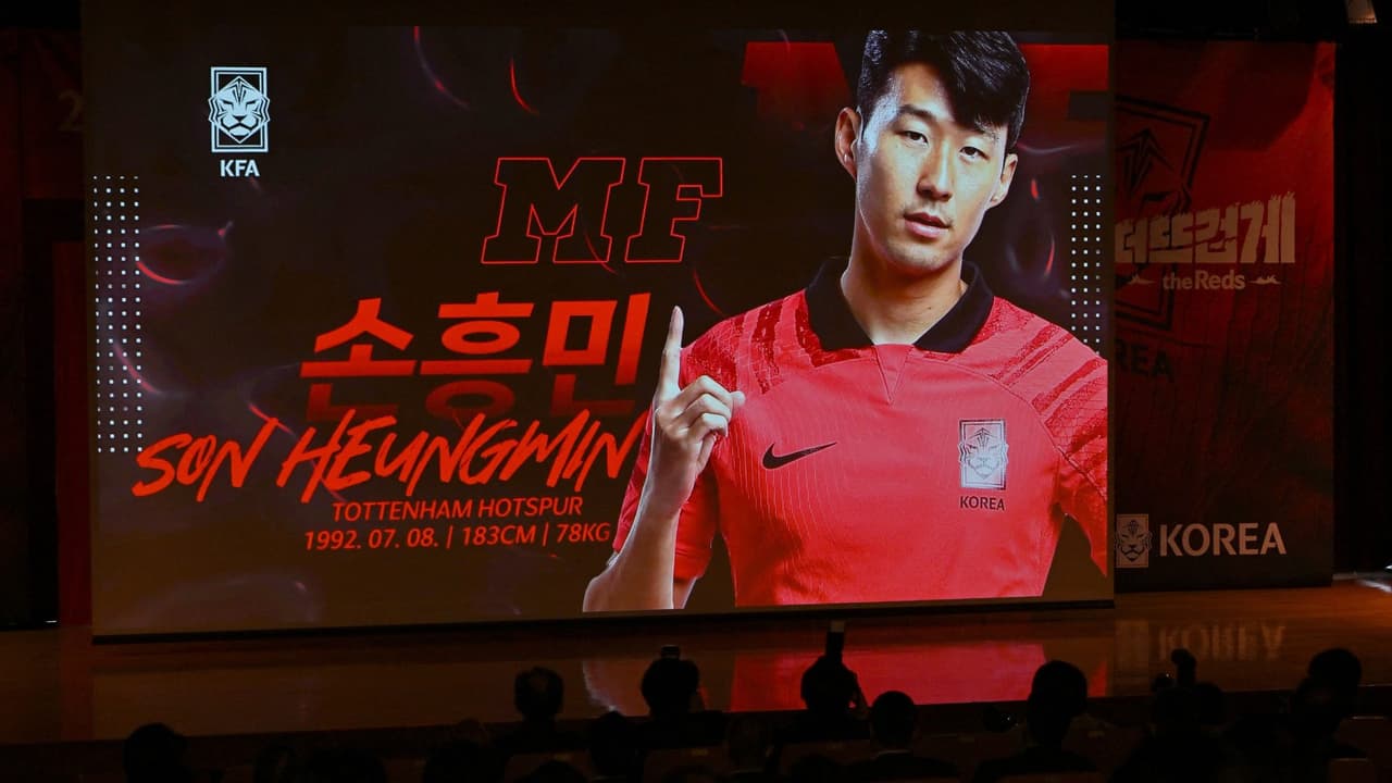 Selección de Corea del Sur anuncia su lista final para Qatar 2022