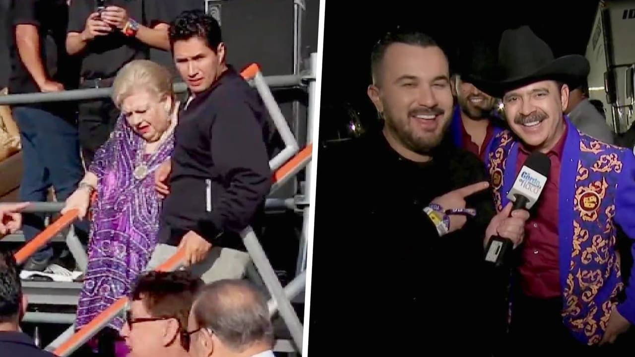 Paquita La del Barrio recuperada le canta a sus fans en el festival 'Bésame Mucho'