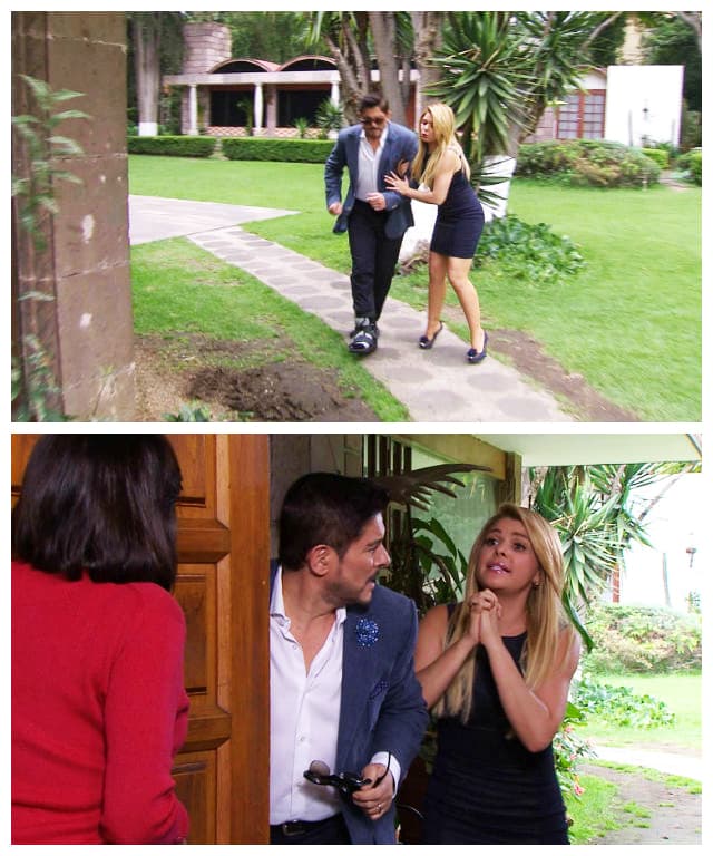 Y ahí no acaba todo, Santiago cree que le pones el cuerno bien y bonito con Facundo.