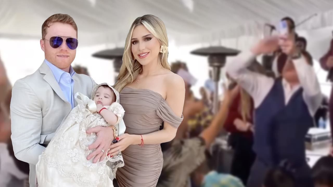 El padrino que todos quieren: ‘Canelo’ Álvarez arroja billetes de $500 pesos como bolo en dos bautizos