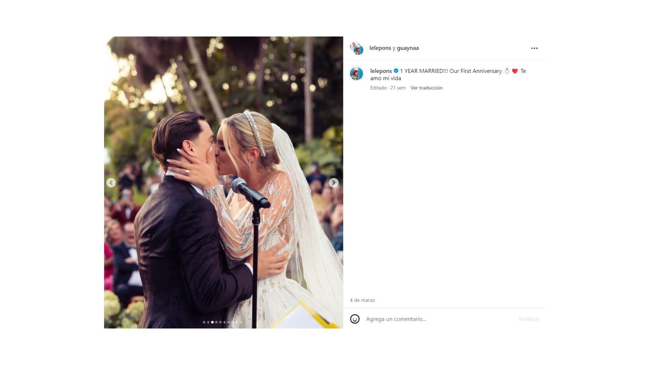 Así fue la boda de Lele Pons y Guaynaa.