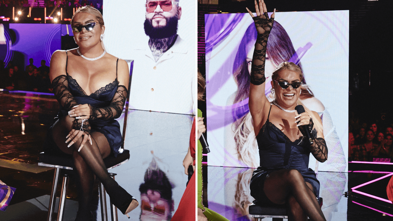 Wendy Guevara en Noche de Estrellas en los Latin American Music Awards 2024.