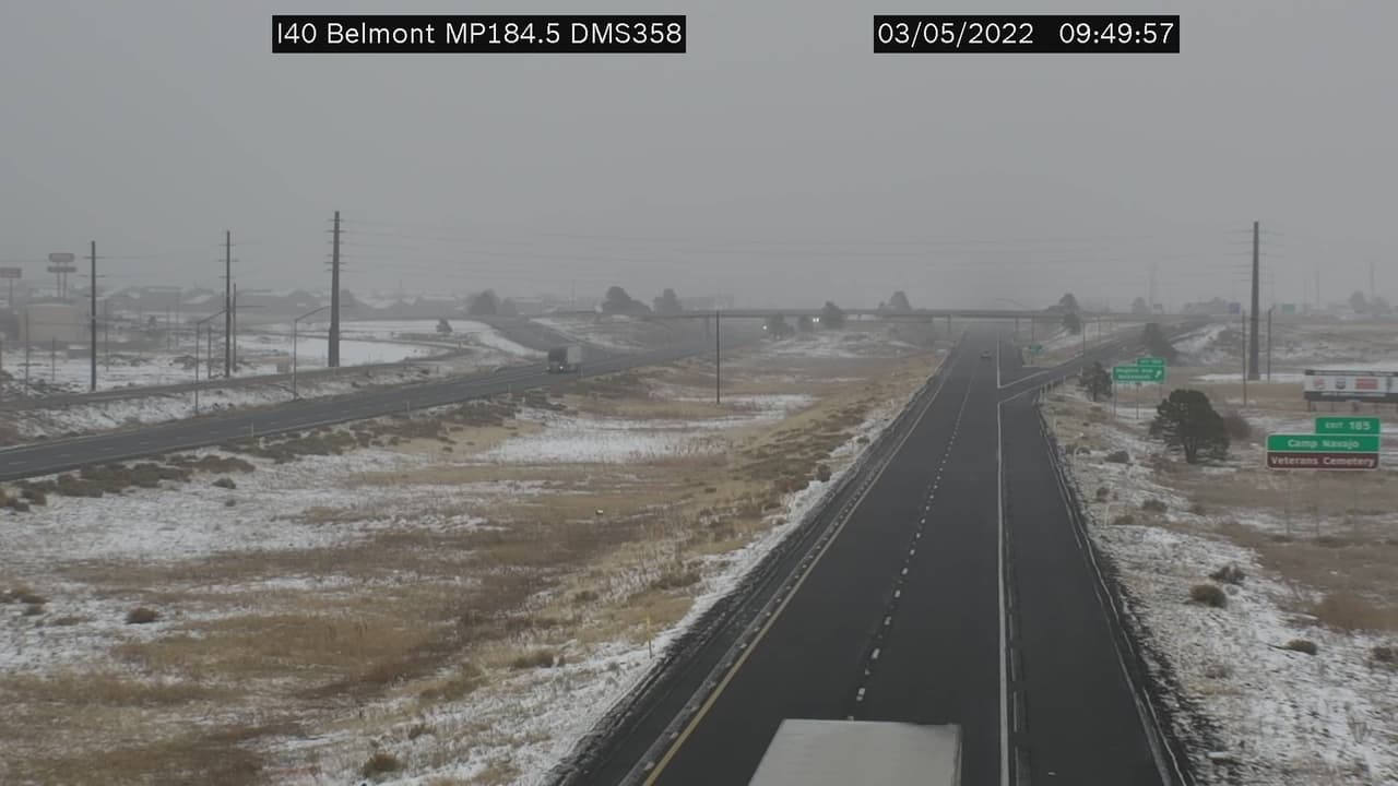 Temperaturas en descenso para el norte de Arizona, principalmente en zonas de la montaña con mínimas de 12°F.