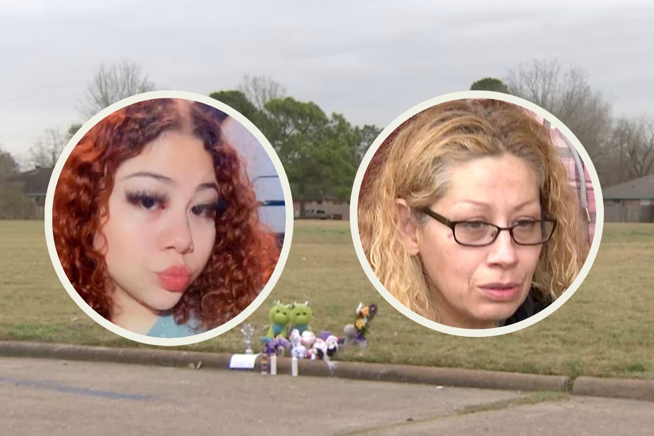 En el lugar de los hechos, familiares, amigos y vecinos pusieron peluches y veladores en homenaje a la menor asesinada. La joven fue identificada como Diamond Álvarez. Según información preliminar, la adolescente paseaba a su perro cuando se le acercó un vehículo oscuro y desde el interior le dispararon varias veces. Las autoridades continúan con la investigación para dar con el paradero de los responsables. 
<b><a href="https://www.univision.com/local/houston-kxln/tiroteo-asesinato-diamond-alvarez-muertes-menores-de-edad-houston-texas" target="_blank">Más información. </a></b>