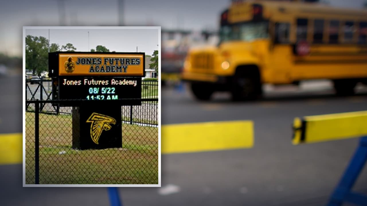 Autobús escolar de Houston ISD resulta involucrado en un accidente: se habla de al menos dos heridos