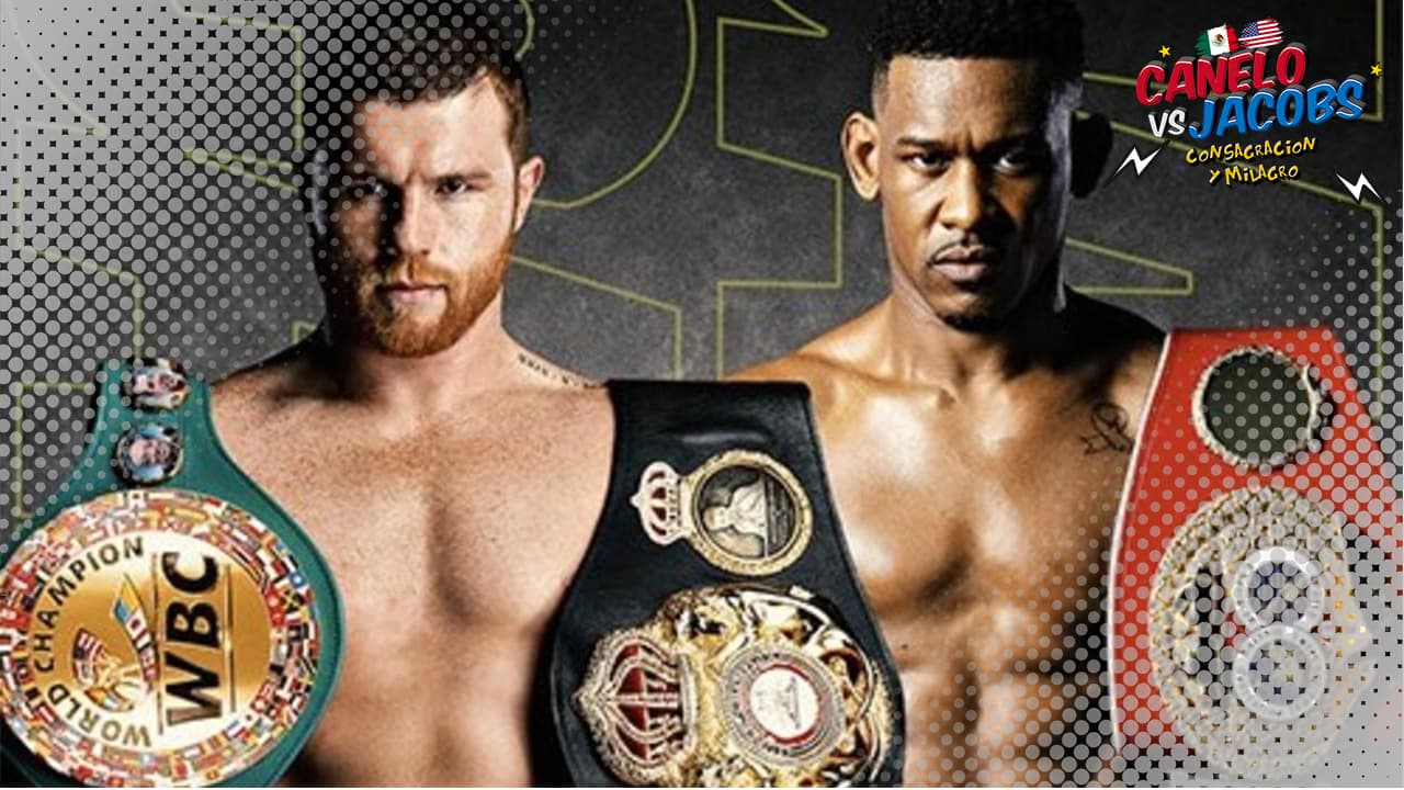 ¡Arriesgado combate! Canelo va por un cinturón más ante Daniel Jacobs