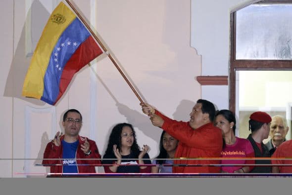 "Dios mío sigue dándonos vida y salud para seguir construyendo esta patria buena, esta patria nueva, esta patria bolivariana esta patria socialista", exclamó en el cierre de su discurso. (Con información de EFE)