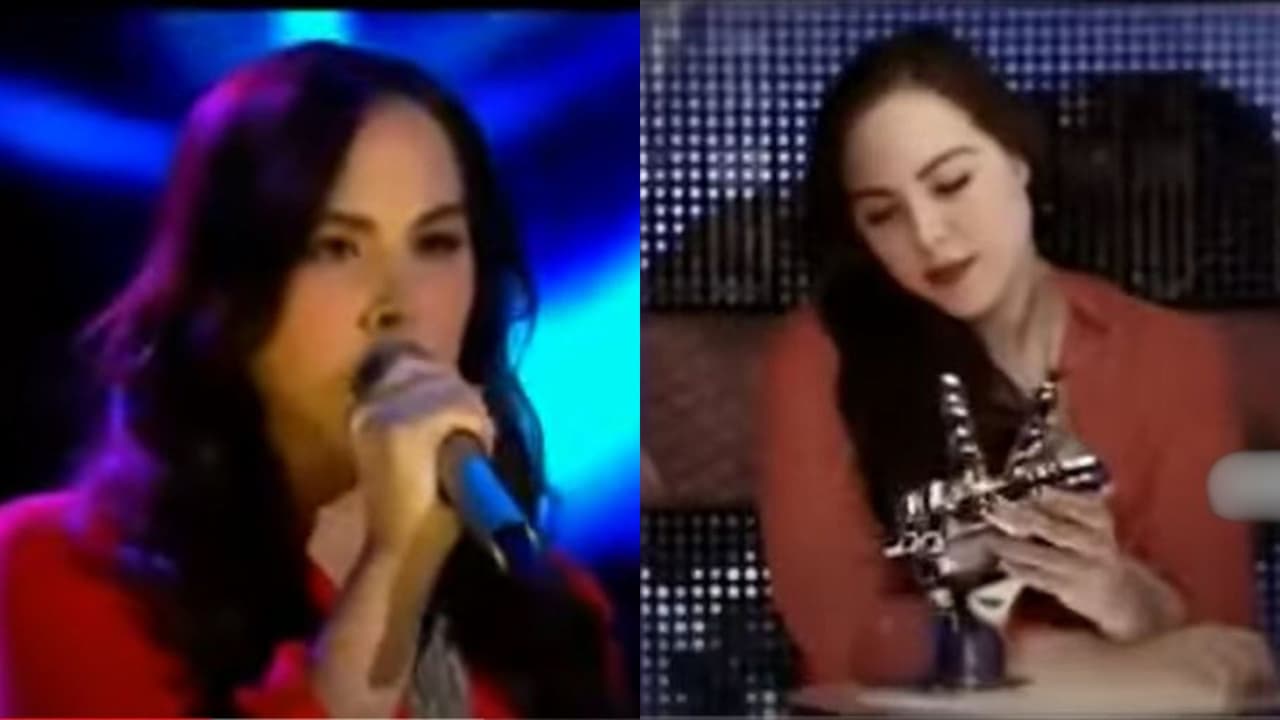 Así se veía Andrea Ele cuando participaba en 'La voz... México'.