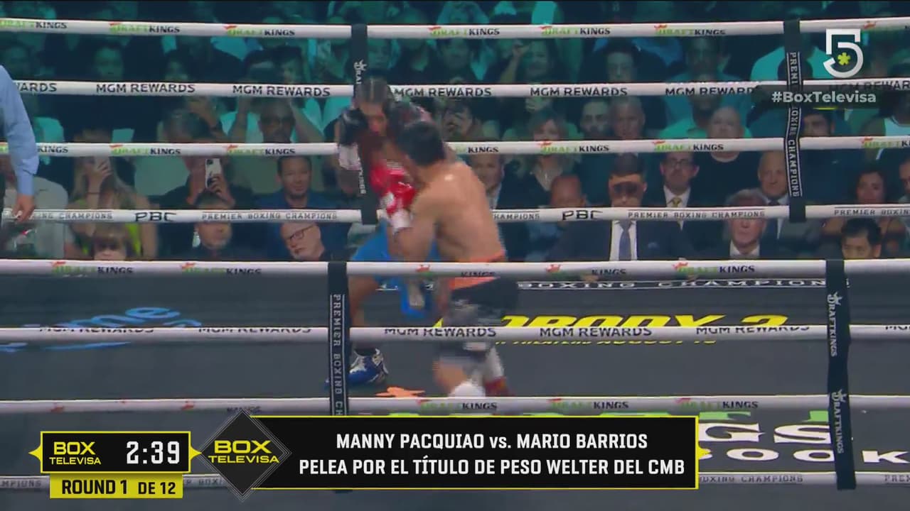 Horario y dónde ver la pelea Manny Pacquiao vs. Mario Barrios, el regreso del 'Pac-Man'