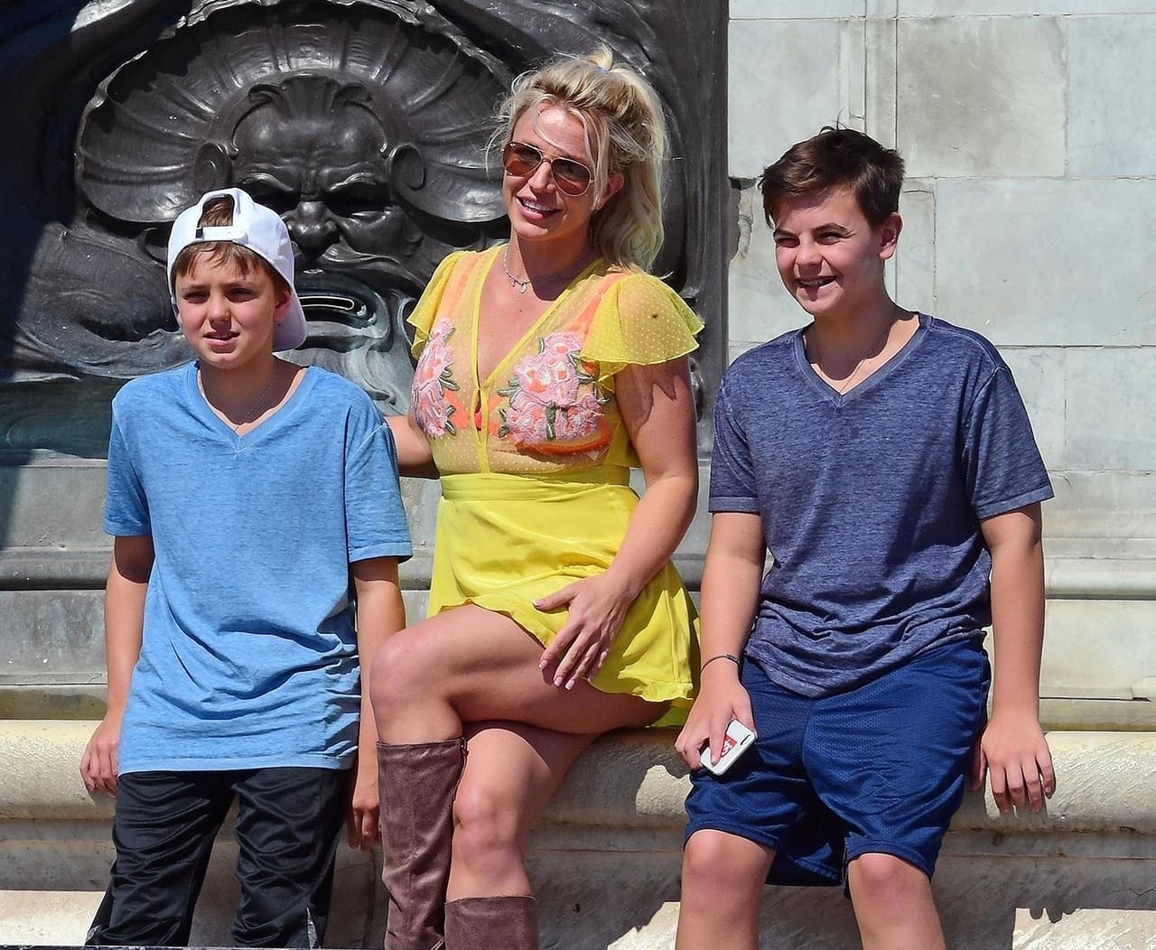Britney Spears y sus hijos